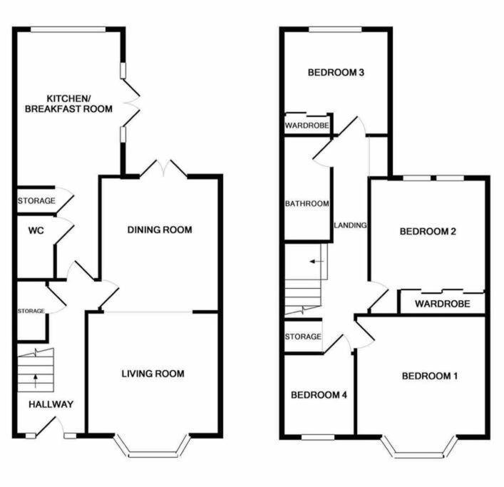 Spacious 4 Bed Rooms, Parking, Garden And Near Parks, Beaches And University Bournemouth Exterior foto